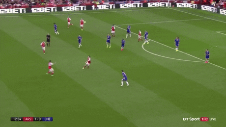 Arsenal Defensive Diagonal Attack